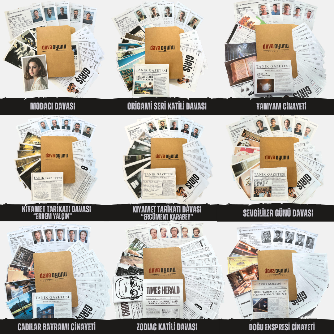 9 FARKLI DAVA DOSYASI TEK PAKETTE ''9'LU PAKET''
